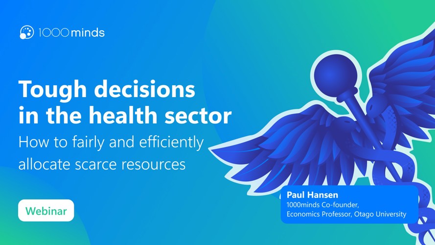 Tough Decisions in the Health Sector: How to Fairly and Efficiently Allocate Scarce Resources