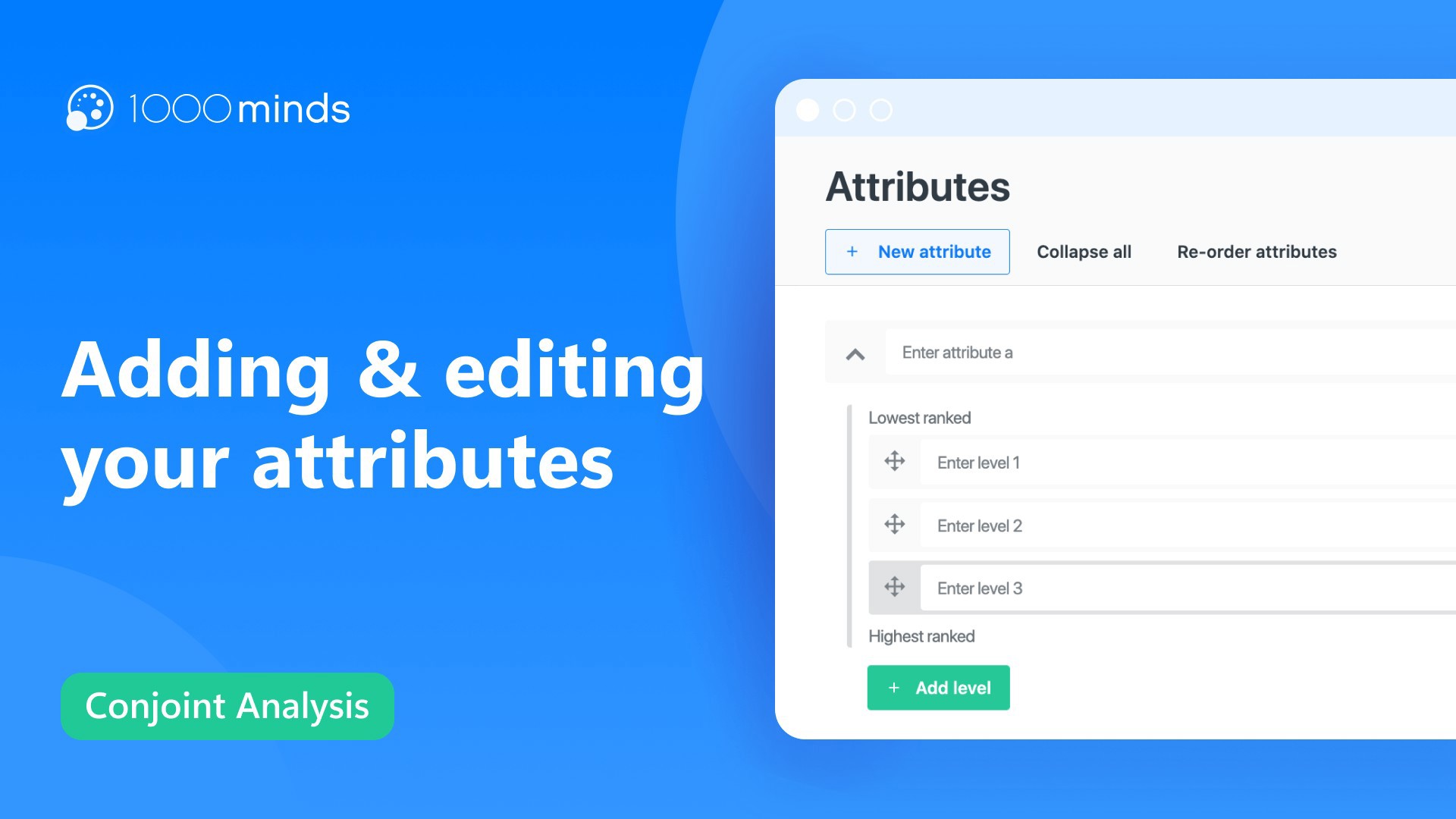 Adding & editing your attributes